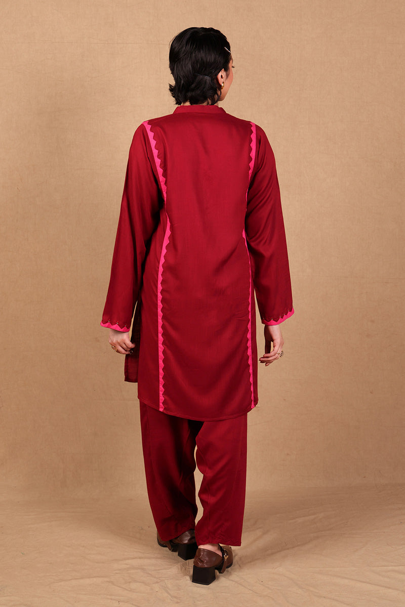 maroon