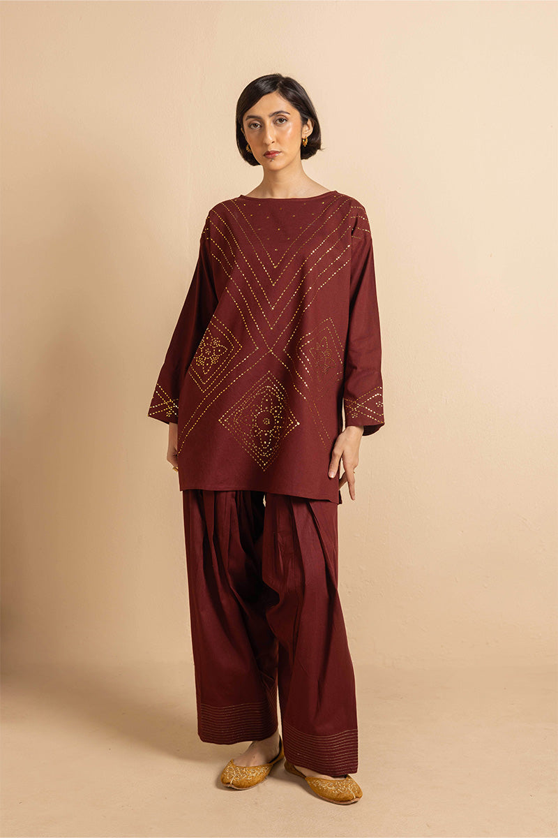 maroon