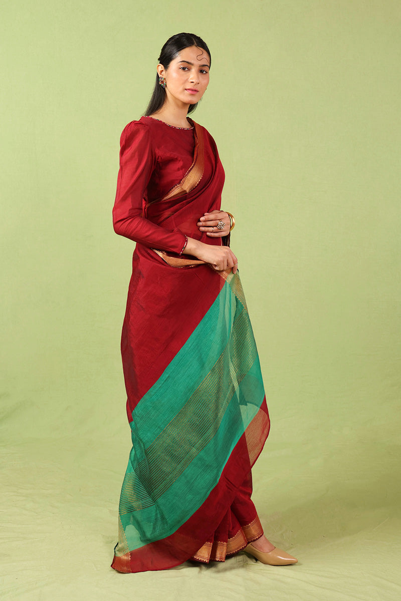 Anarkali Saree