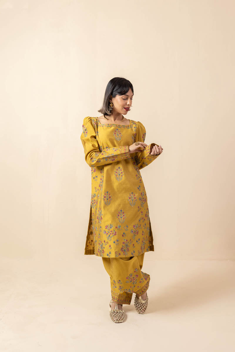 Gota Kalamkari Suit