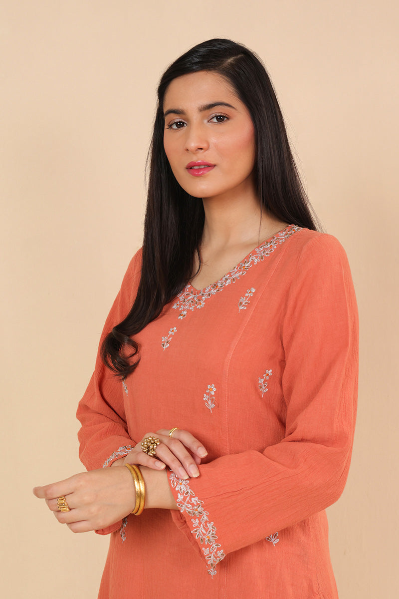 Sona Chandi Embroidered Kurta