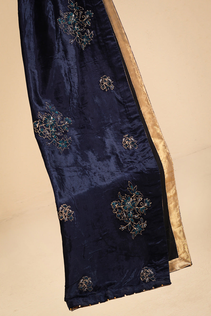 Tajza Valvet Shawl