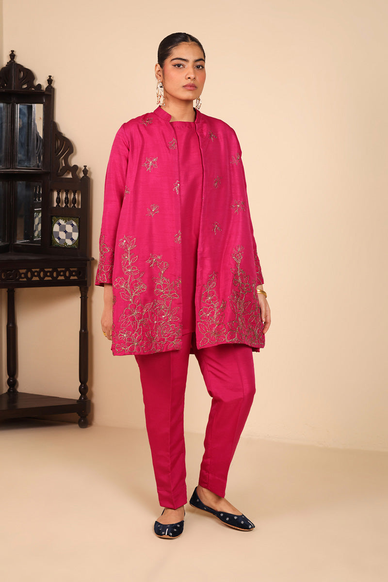 Contemporary Embroidered Gul Dori 3 Piece