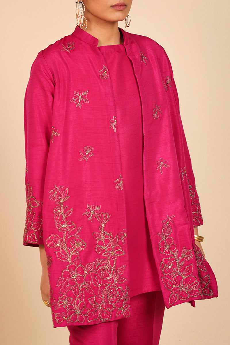 Contemporary Embroidered Gul Dori 3 Piece