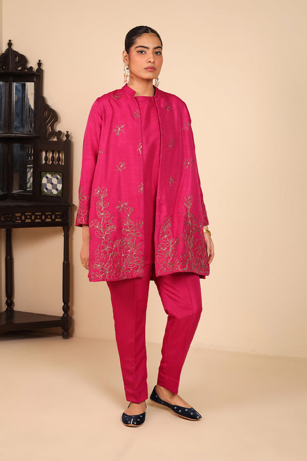 Contemporary Embroidered Gul Dori 3 Piece