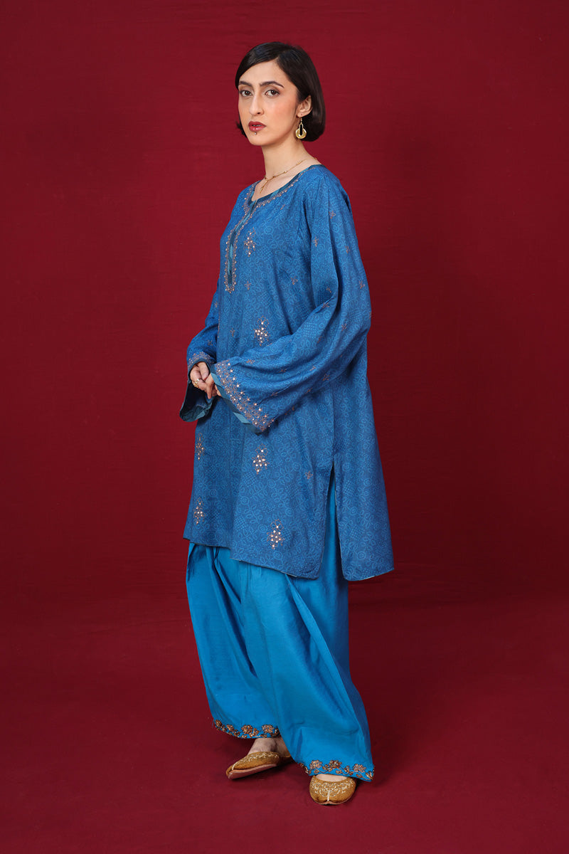 blue