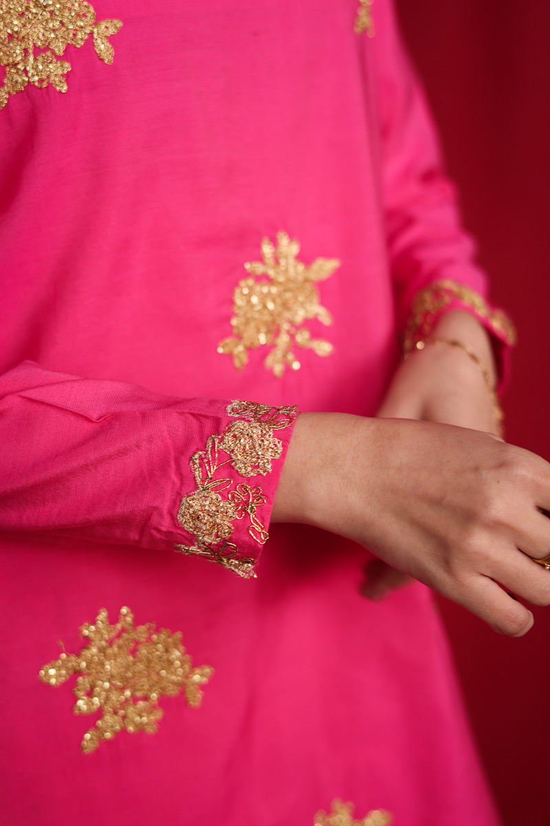gota dress design Gota work embellishments that I did on my friend's Mehndi dress Detailed tutorial is available on my channel what you like the most