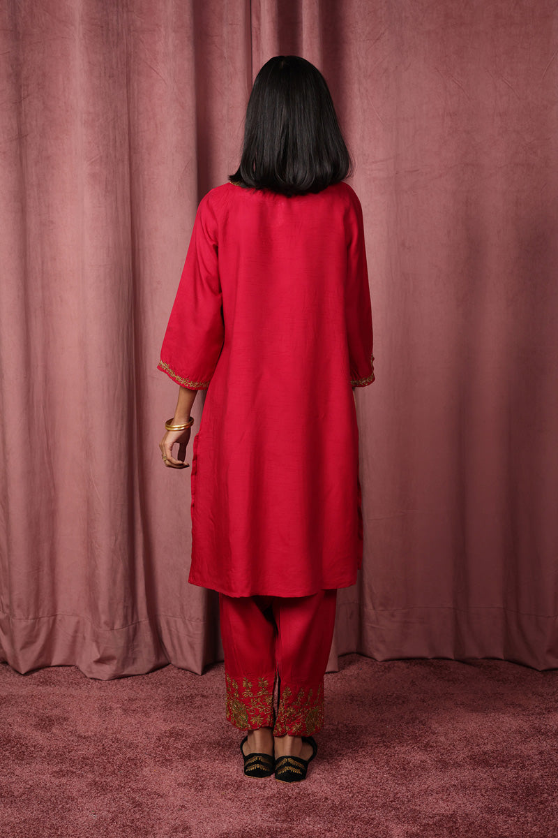 red