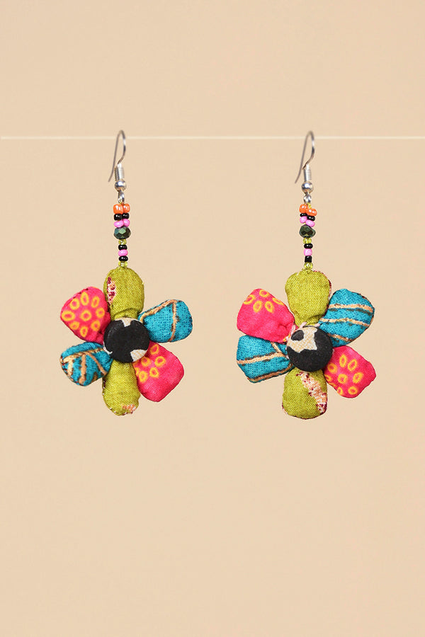 Multi Flower Earrings