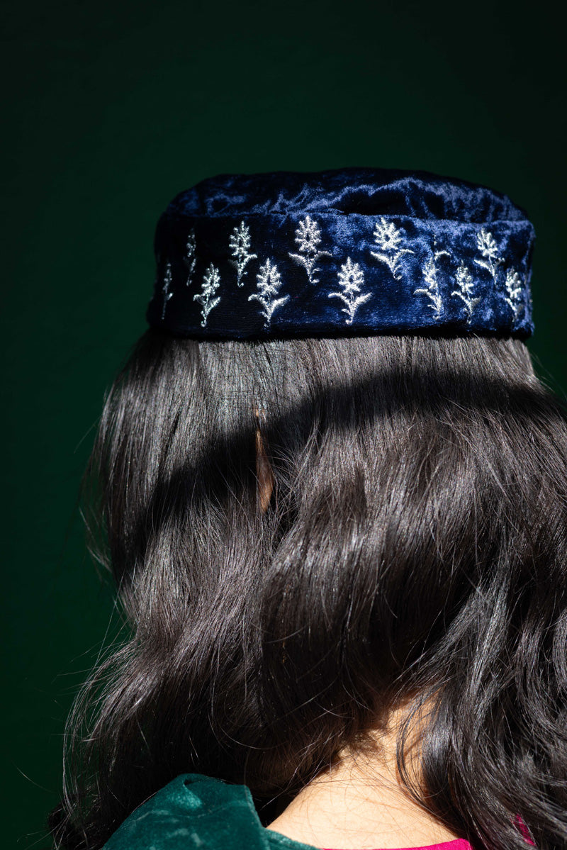 Velvet Crest Cap
