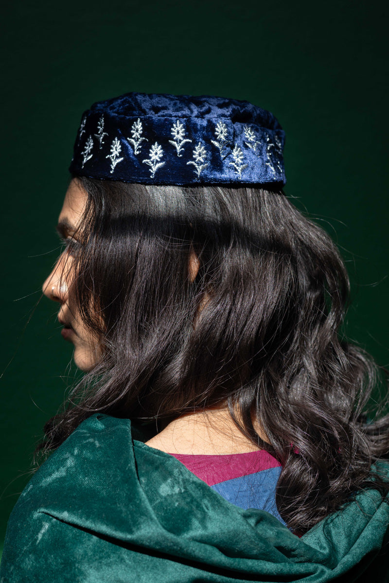 Velvet Crest Cap