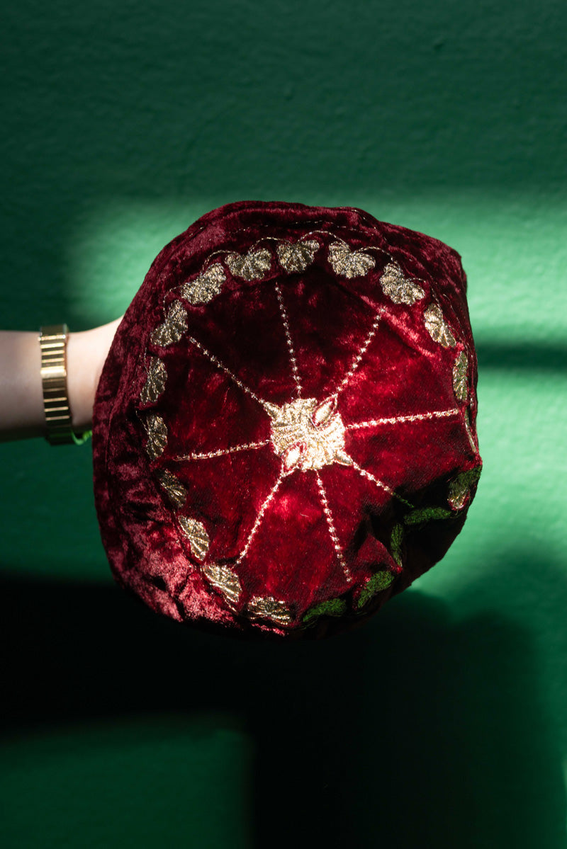 Velvet Crest Cap