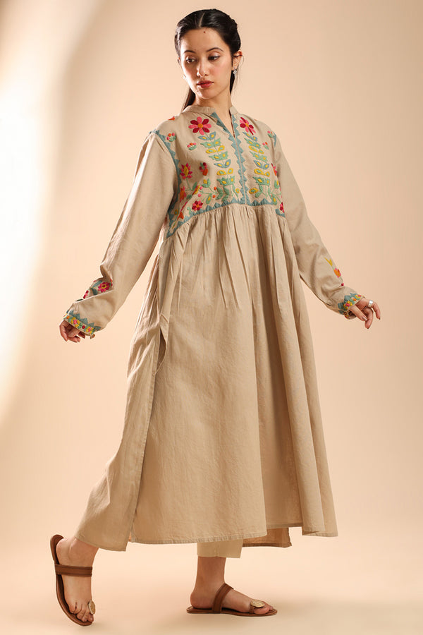 Hand-Crafted Gathered Shirt