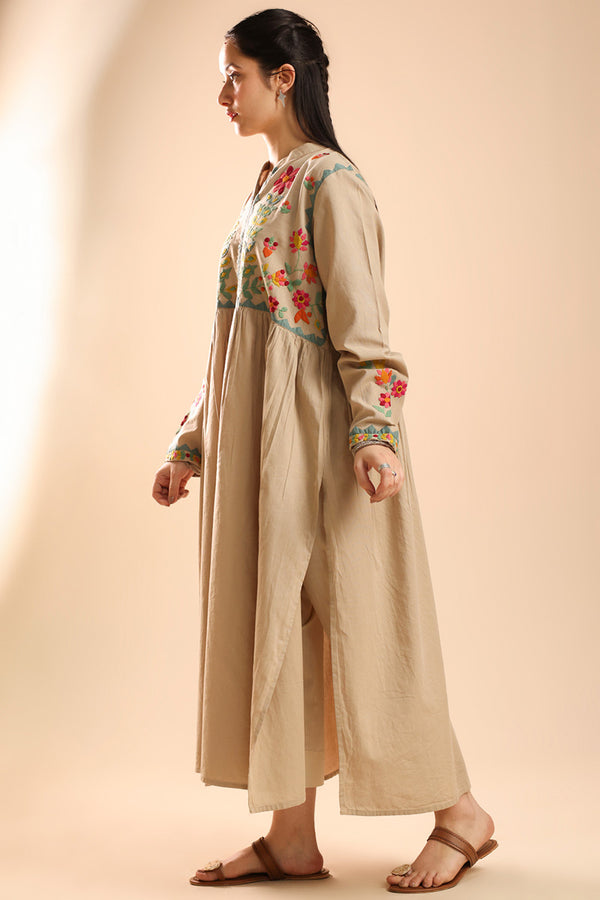 Hand-Crafted Gathered Shirt