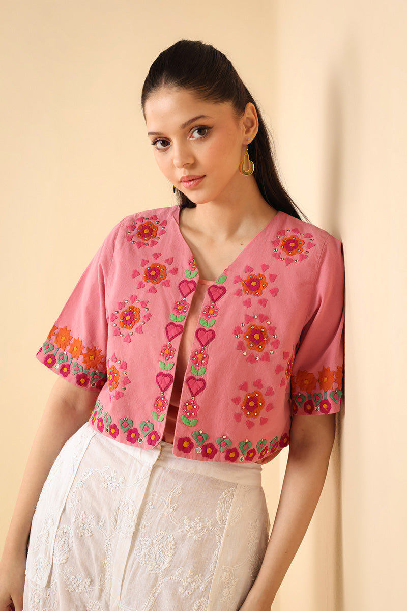 Embroidered Horn Ok Koti