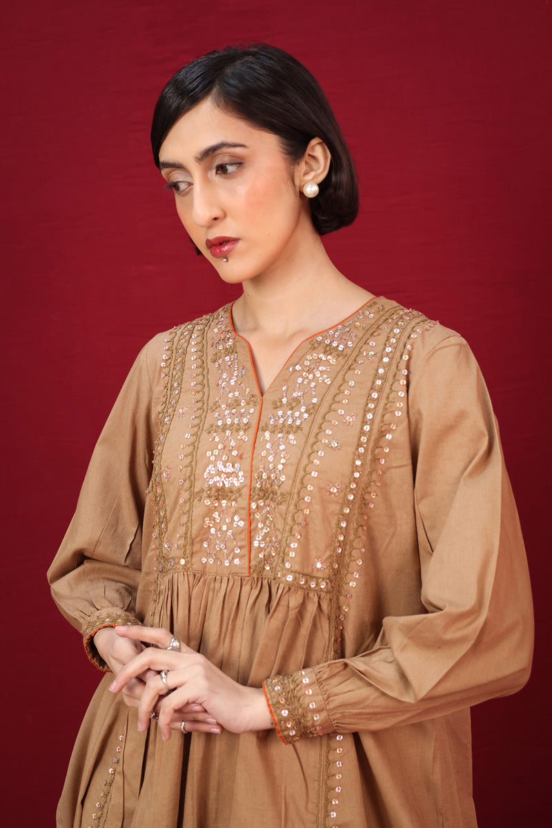 Mid-Night Folk Kurti