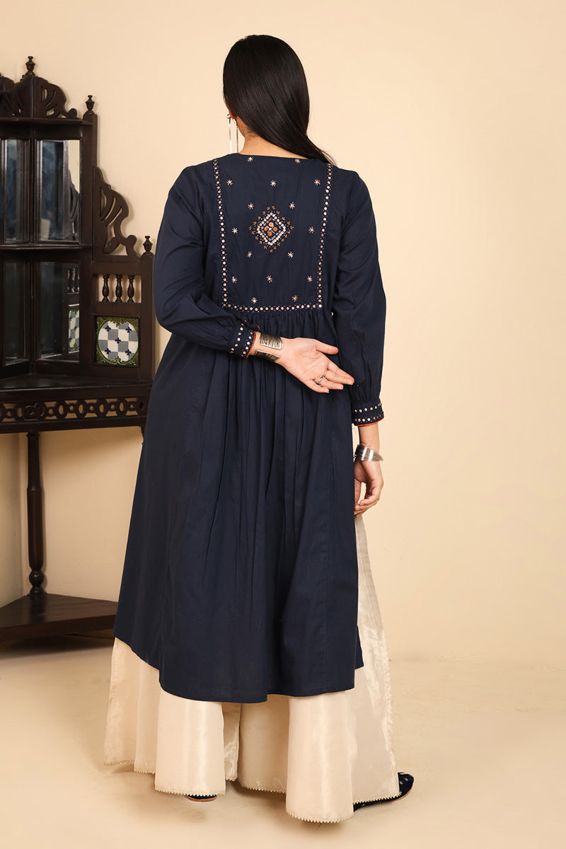 Mid-Night Folk Kurti