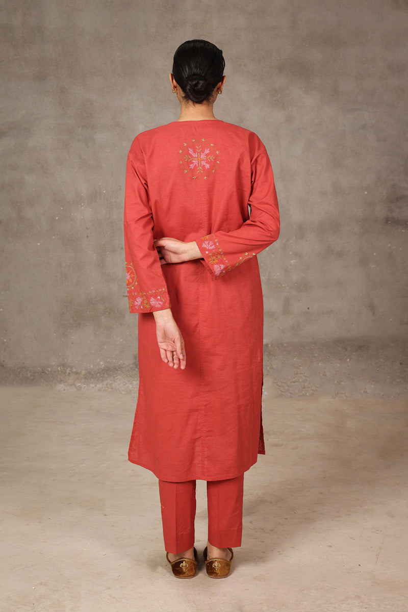 Embroidered Taraz 2 Piece Set