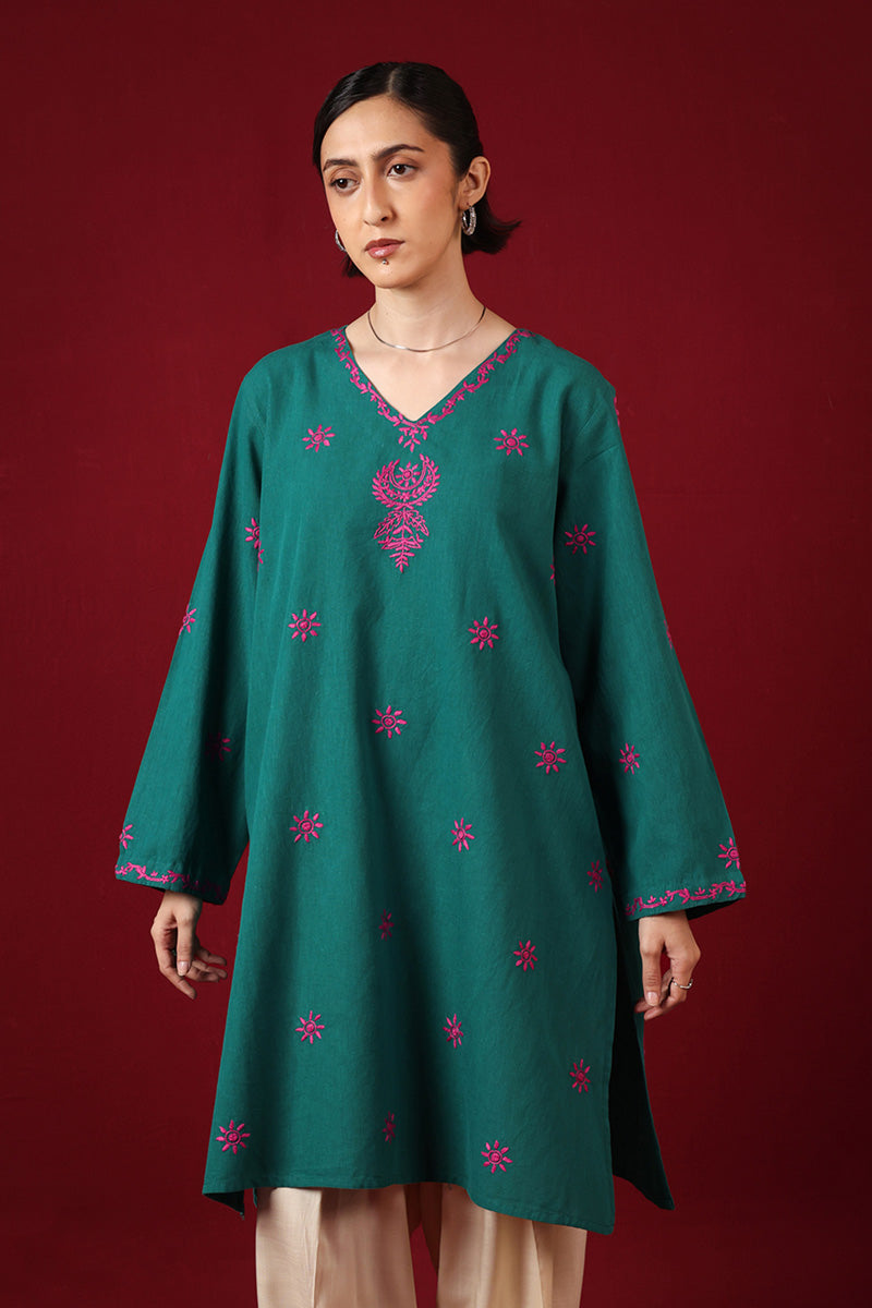 Embroidered N K R Kurti