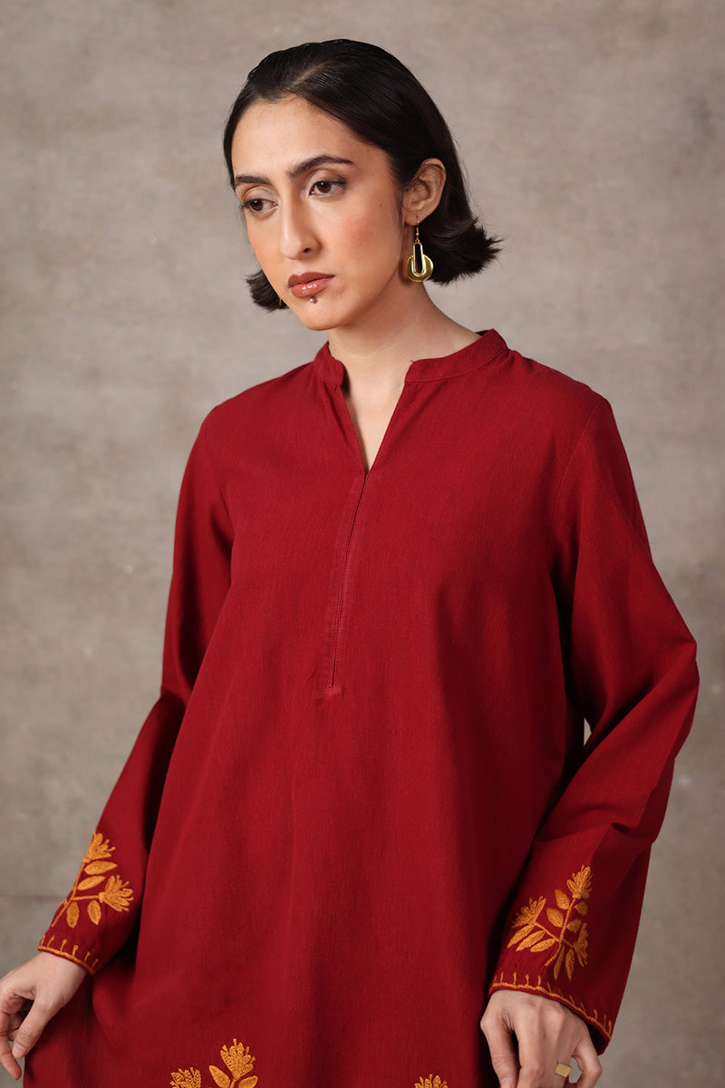 maroon