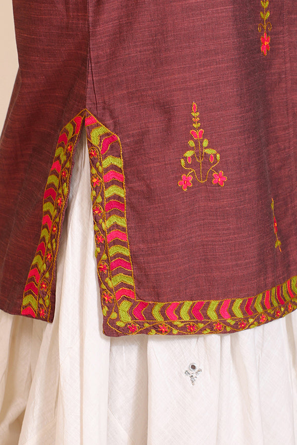 Hand-Embroidered Jamil Shirt
