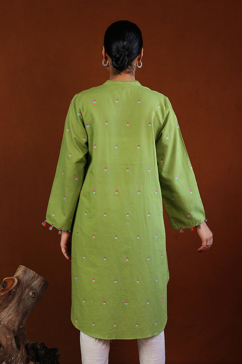 Khaddiyan Embroidered Tunic