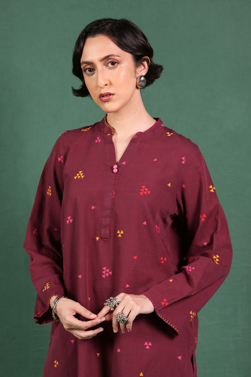 maroon