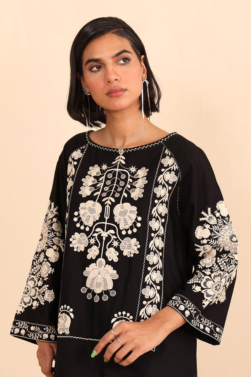 Foliage Bodice Kurta