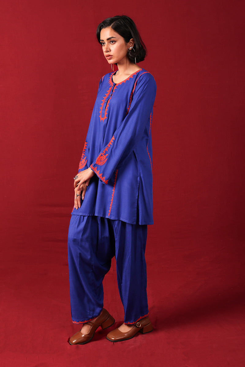 blue