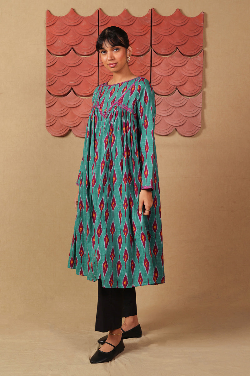 Flared Timeless Weave Shirt
