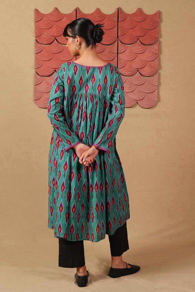 Flared Timeless Weave Shirt