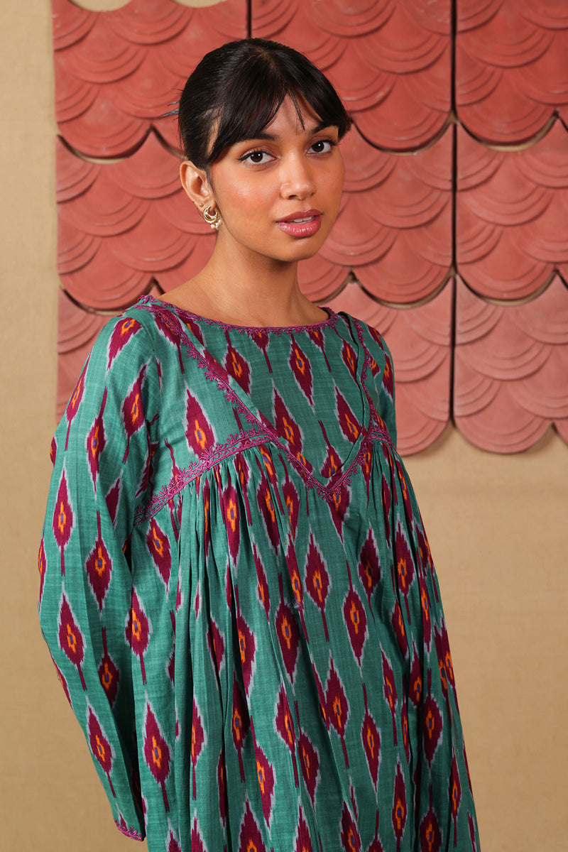 Flared Timeless Weave Shirt