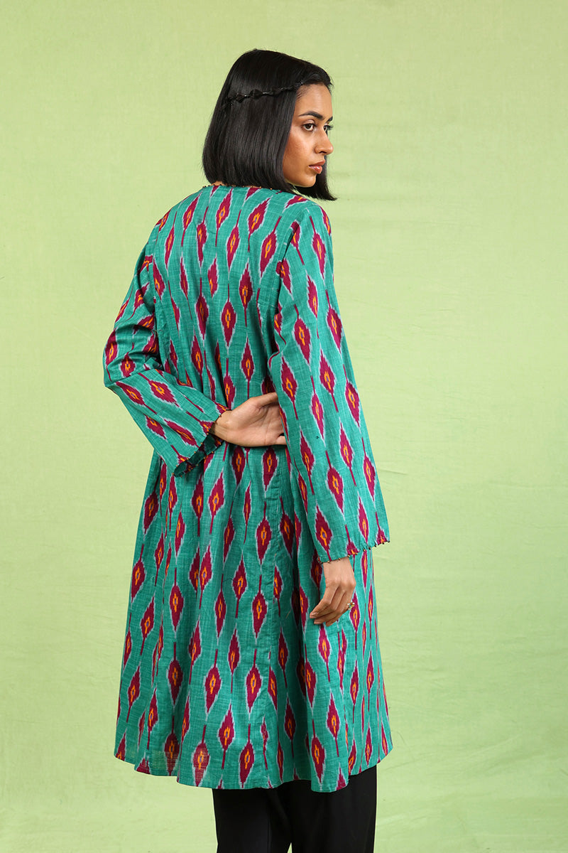 Printed Timeless Weave Kurta