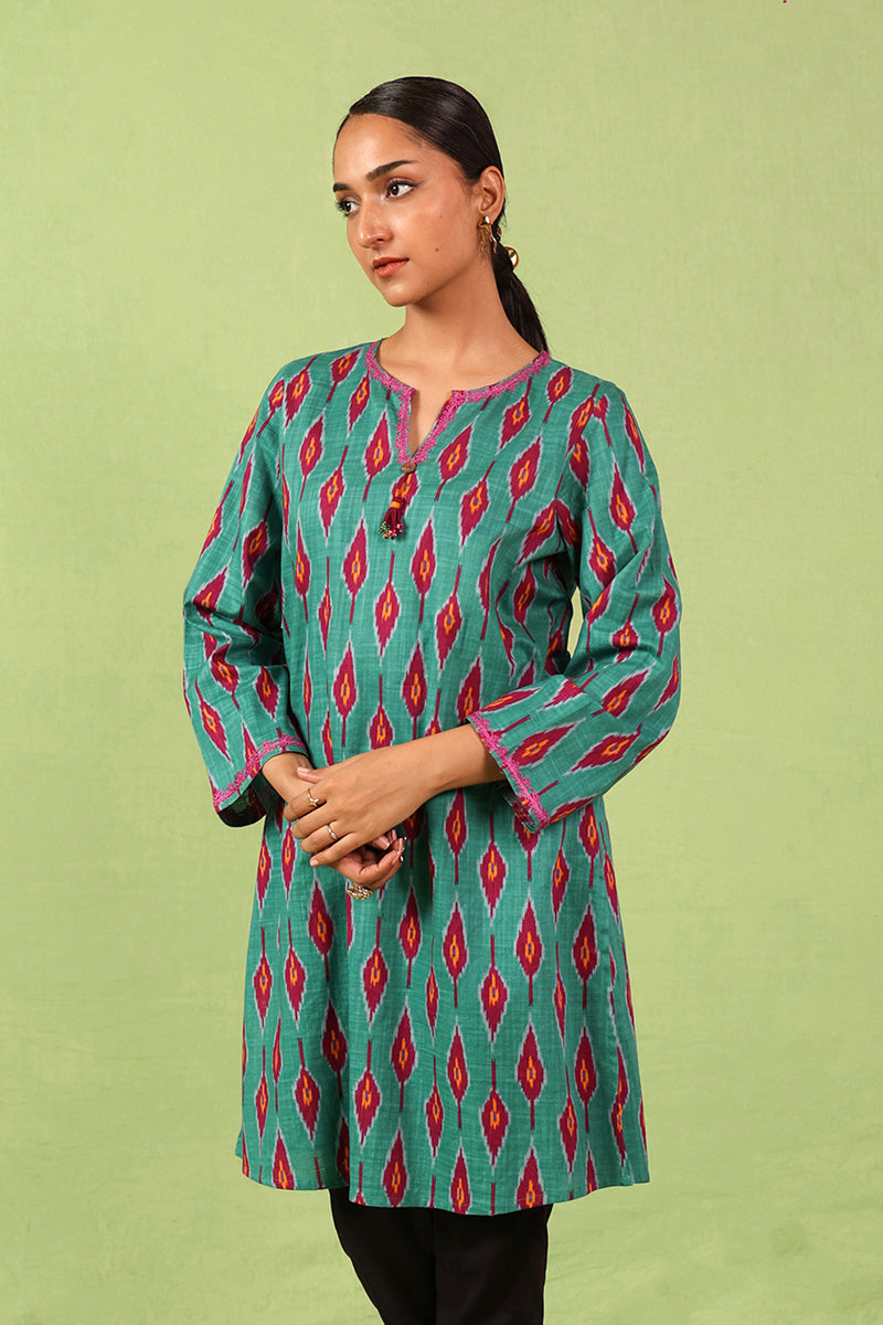 Timeless Weave Kurti