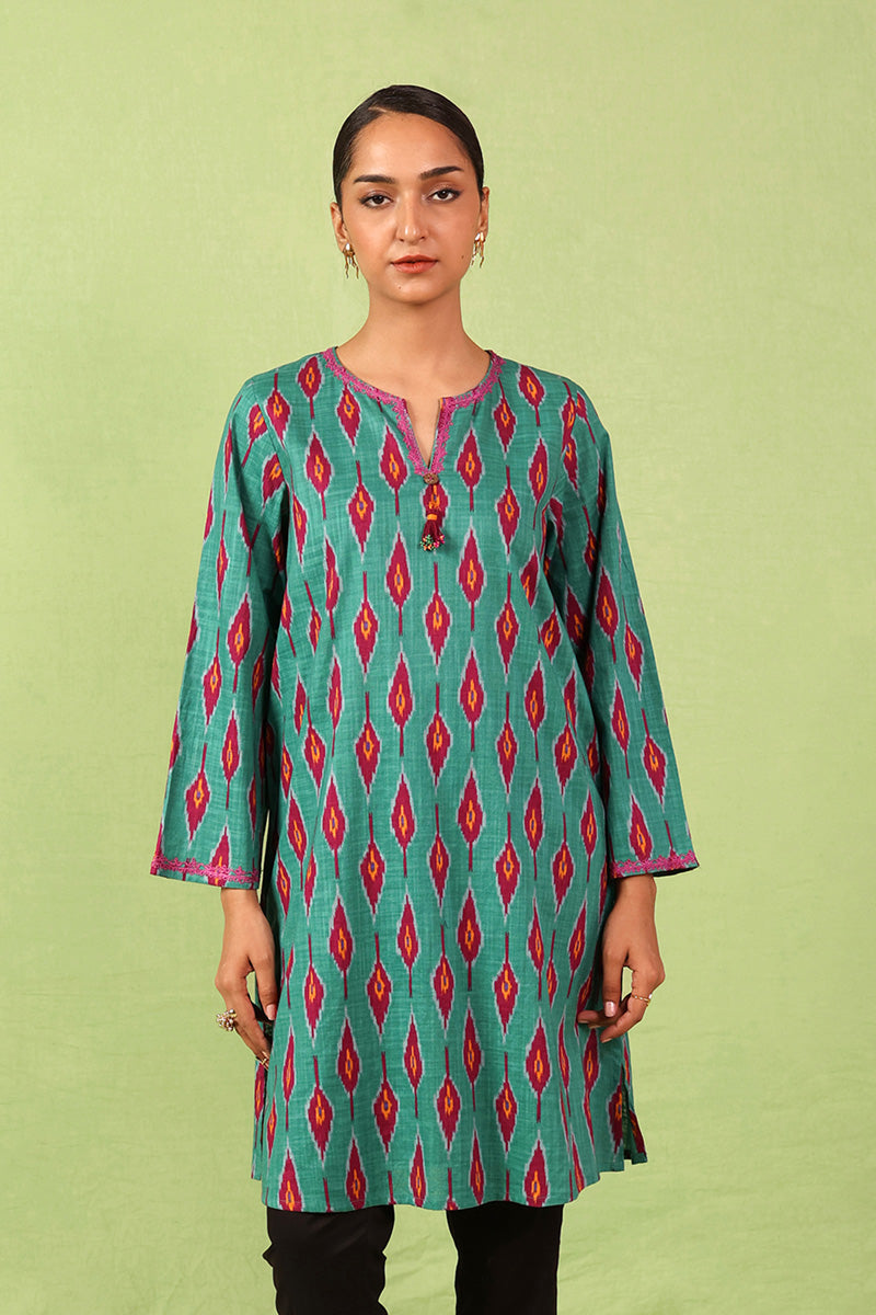 Timeless Weave Kurti