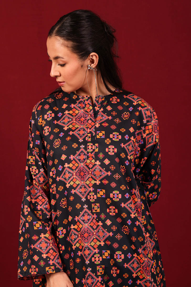 Jigsaw Printed Kurta