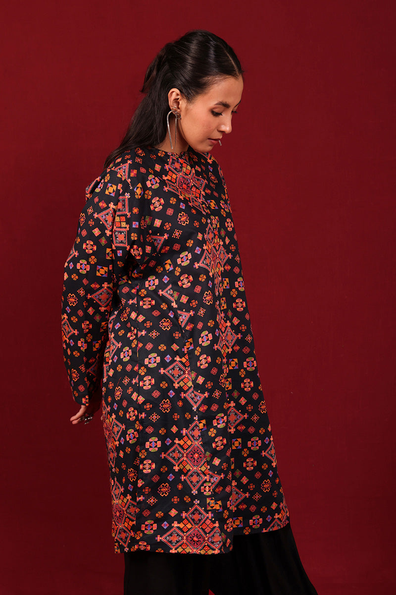 Jigsaw Printed Kurta