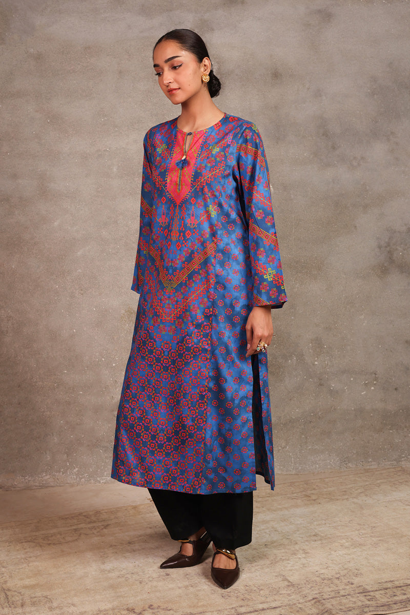 Jazzy Jigsaw Kurta