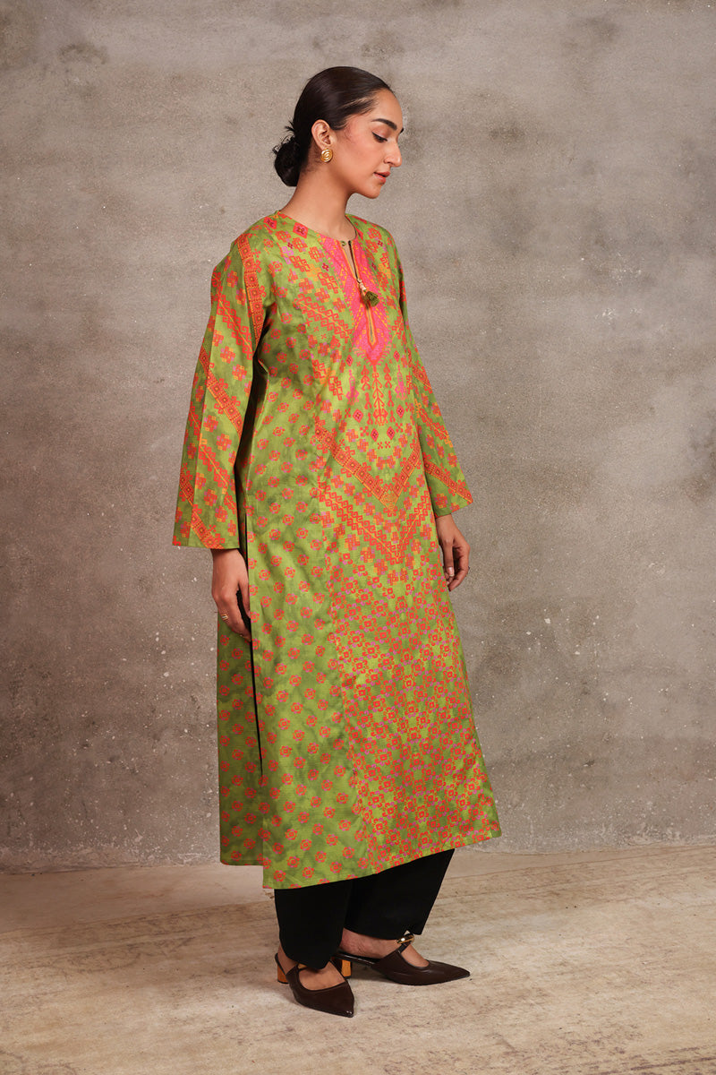 Jazzy Jigsaw Kurta