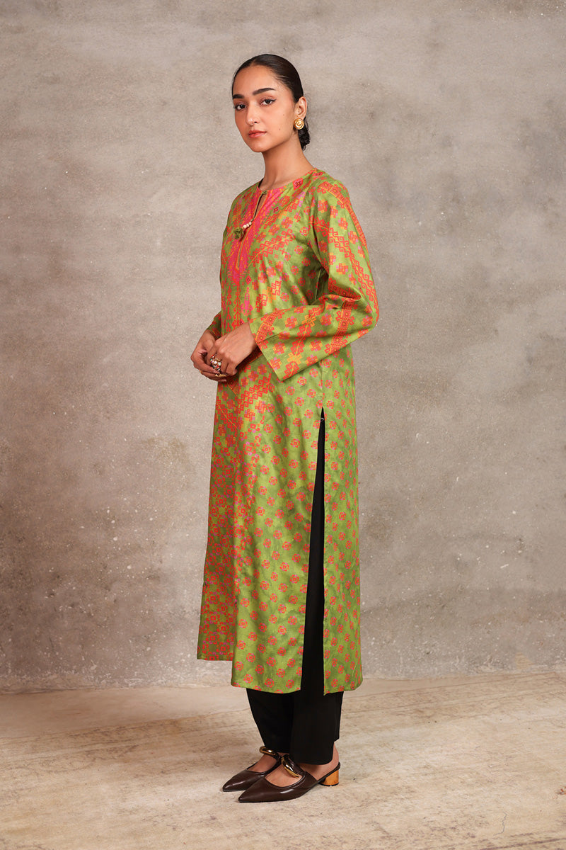 Jazzy Jigsaw Kurta