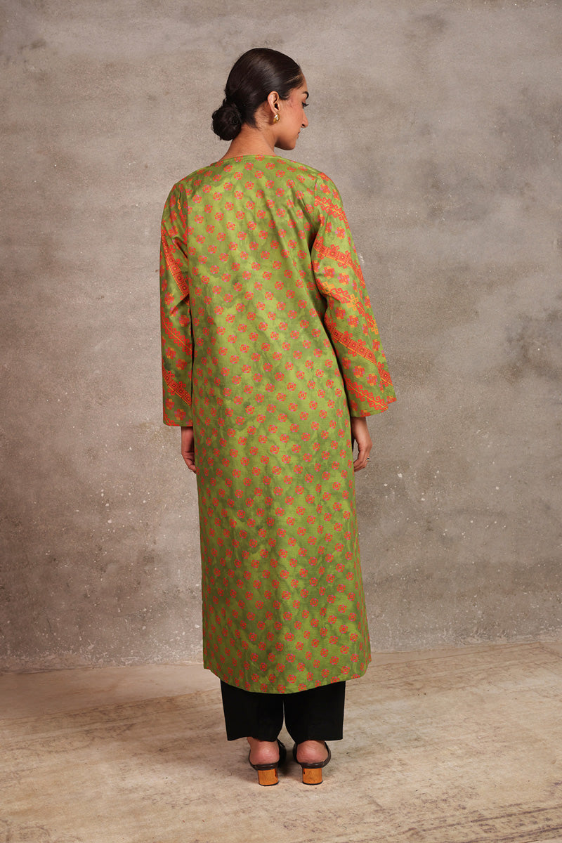 Jazzy Jigsaw Kurta