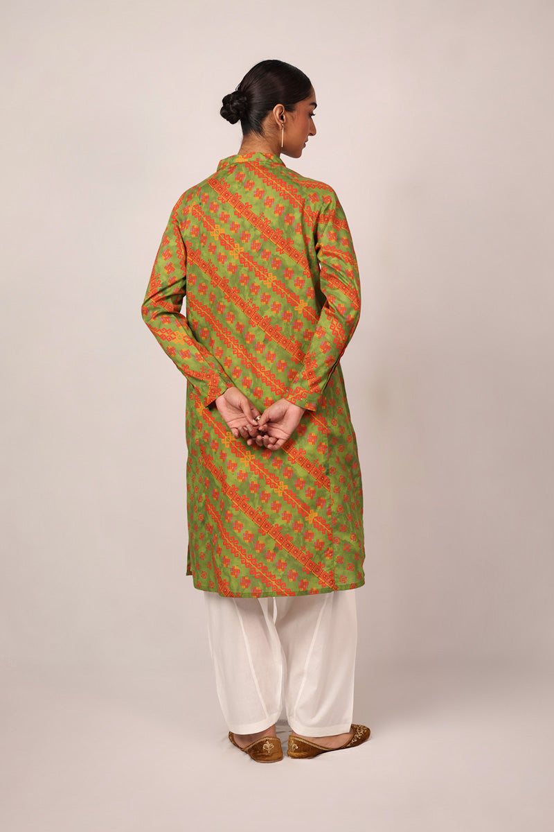 Array Jigsaw Kurta