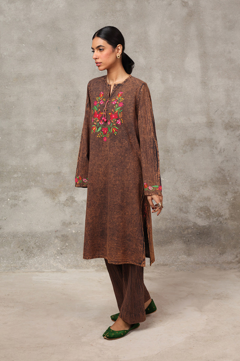 brown