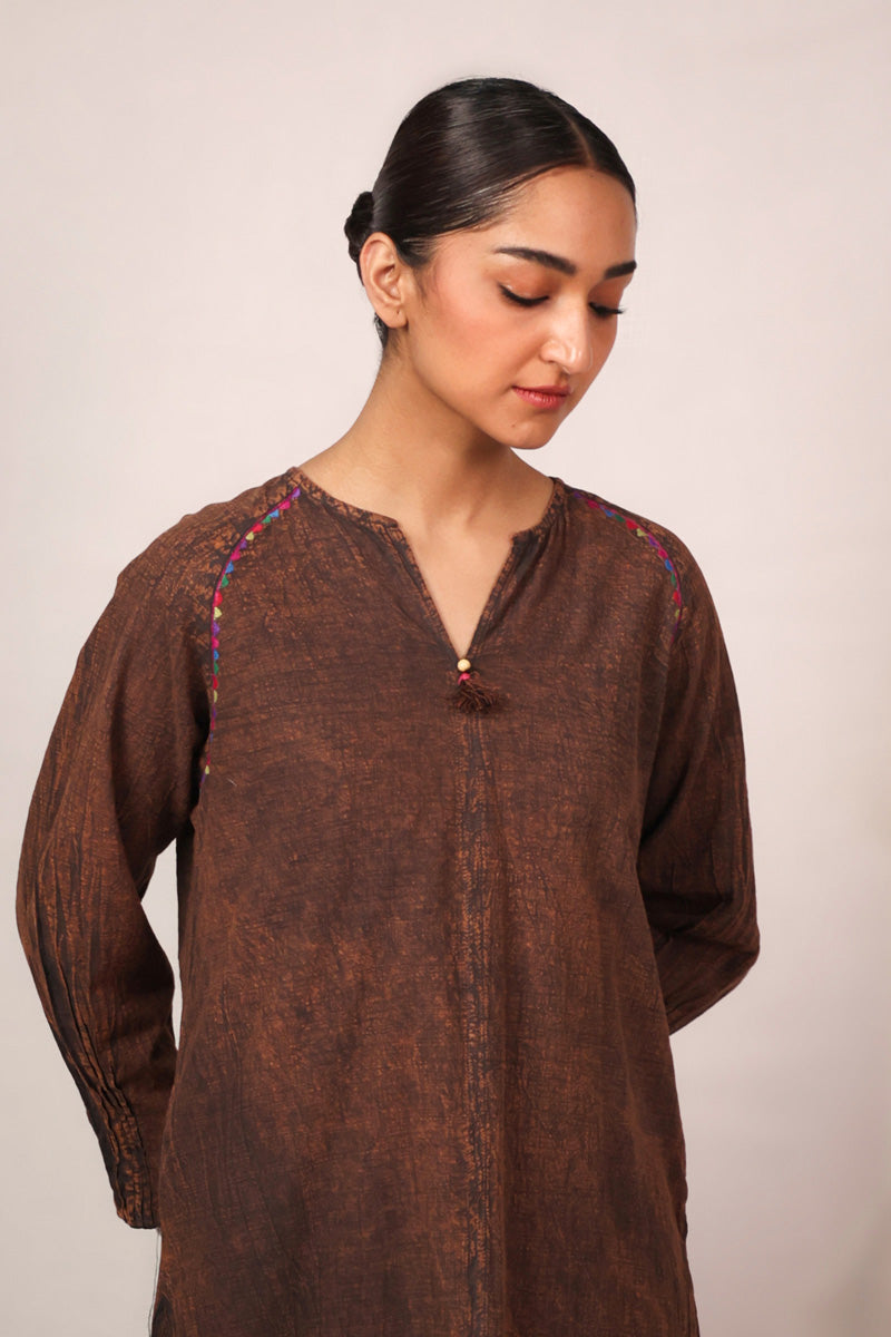 brown