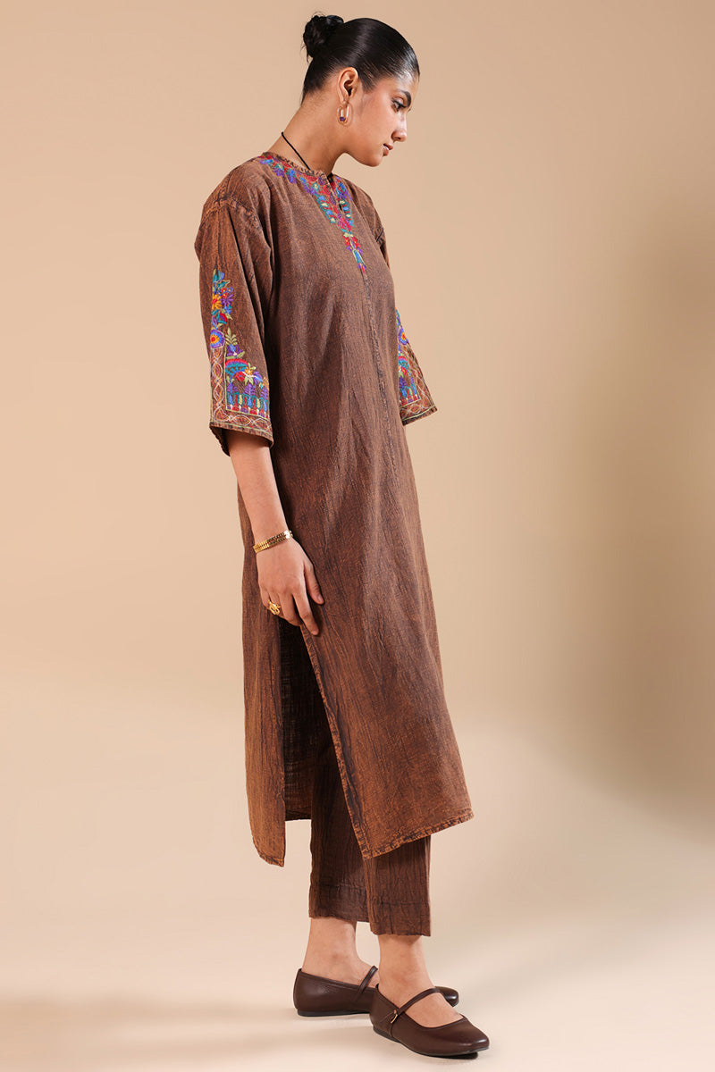 brown