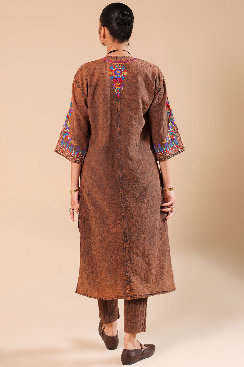 brown