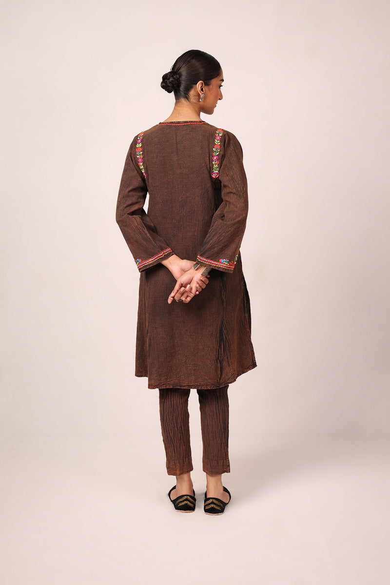 brown
