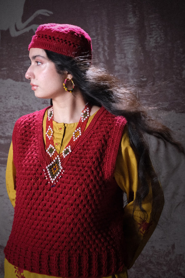 Handmade Crochet Sweater Vest