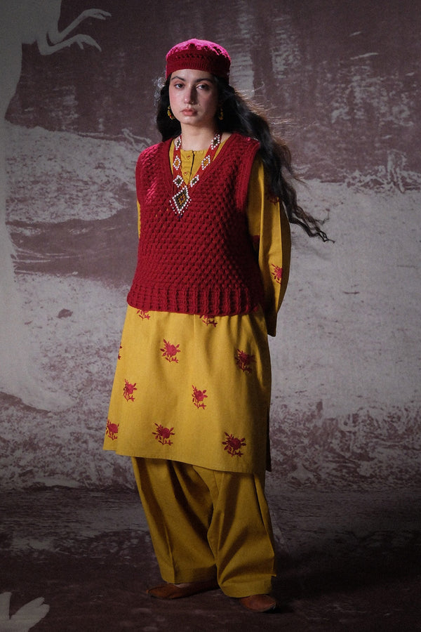 Handmade Crochet Sweater Vest