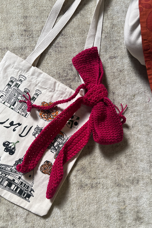 Hand-Crochet Bow Tie